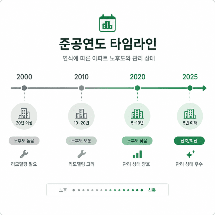 준공연도 타임라인